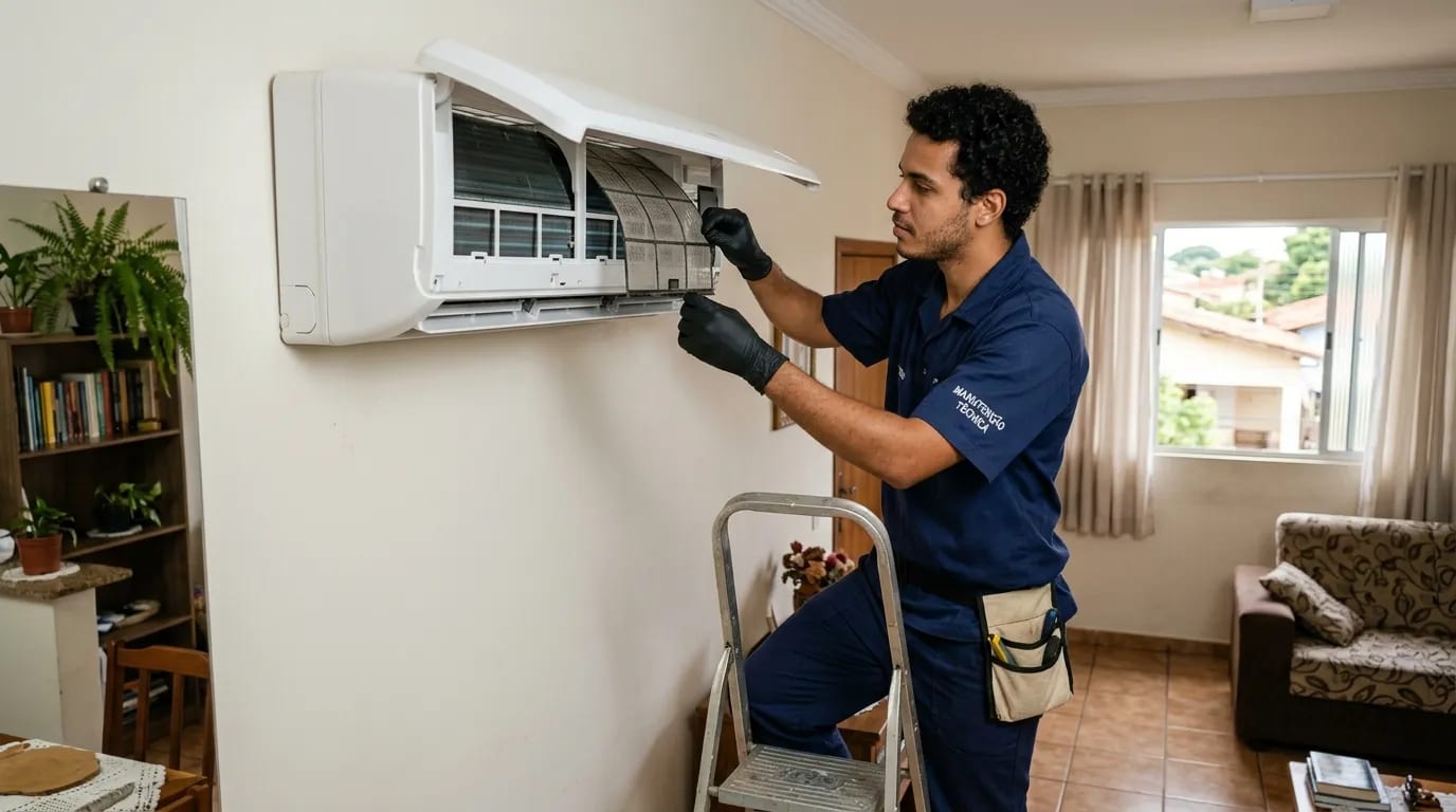 Manutenção do split em Feira de Santana‑BA